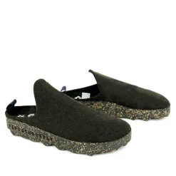 Asportuguesas Men Mule Slipper - Black