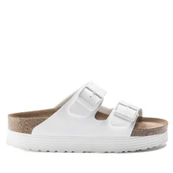 Birkenstock Arizona Platform Vegan - White