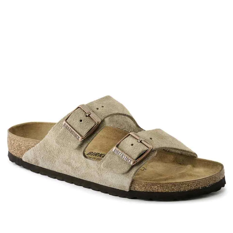 Birkenstock Arizona SFB Sandal for Men - Taupe