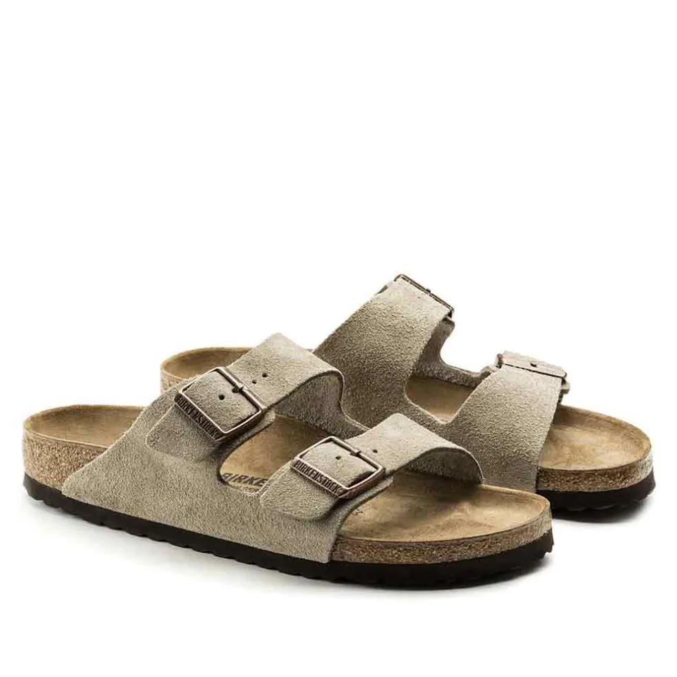 Birkenstock Arizona SFB Sandal for Men - Taupe