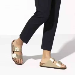 Birkenstock Birko-Flor Arizona - Gold