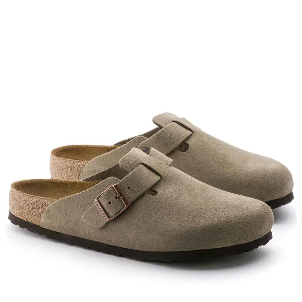 Birkenstock Boston Clog - Taupe