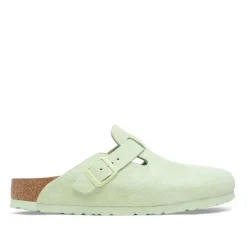 Birkenstock Boston SFB for Women - Faded Lime