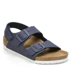 Birkenstock Kids Milano Canvas - Navy