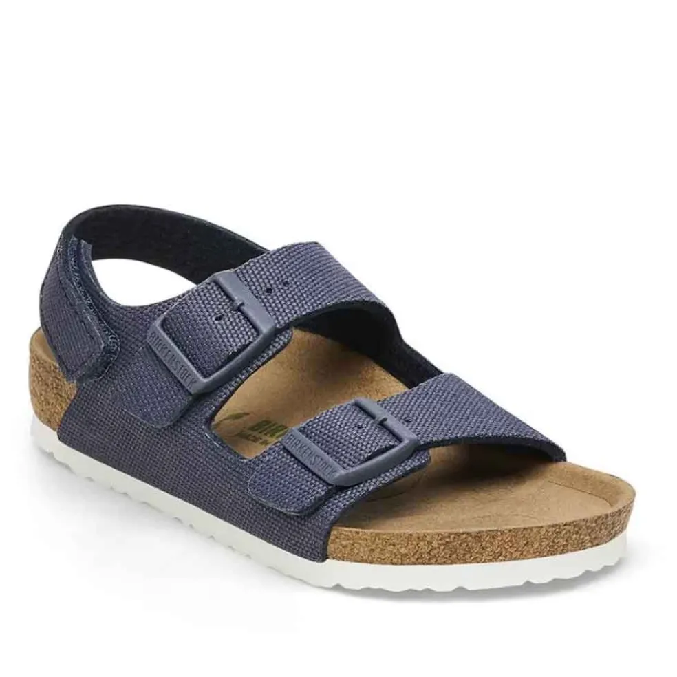 Birkenstock Kids Milano Canvas - Navy