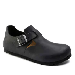 Birkenstock London Clog for Women - Black Leather