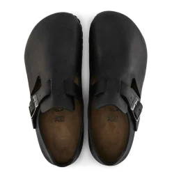 Birkenstock London Clog for Women - Black Leather