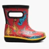 Bogs Skipper II Super Dino - Cherry