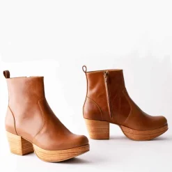 Fortress Charli Platform Bootie - Brown