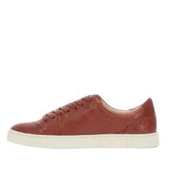 FRYE Ivy Low Lace Sneaker - Cognac