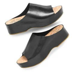 KorkEase Yazmin Slide Sandal - Black