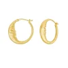 Leslie Francesca La Lune Opal Hoops
