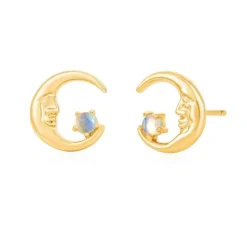 Leslie Francesca La Lune Opal Studs