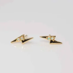 Leslie Francesca Opal Lighting Bolts