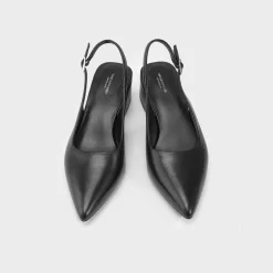 Marta Slingback Pump - Black