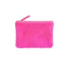 Primecut Cowhide Zip Pouch - Pink