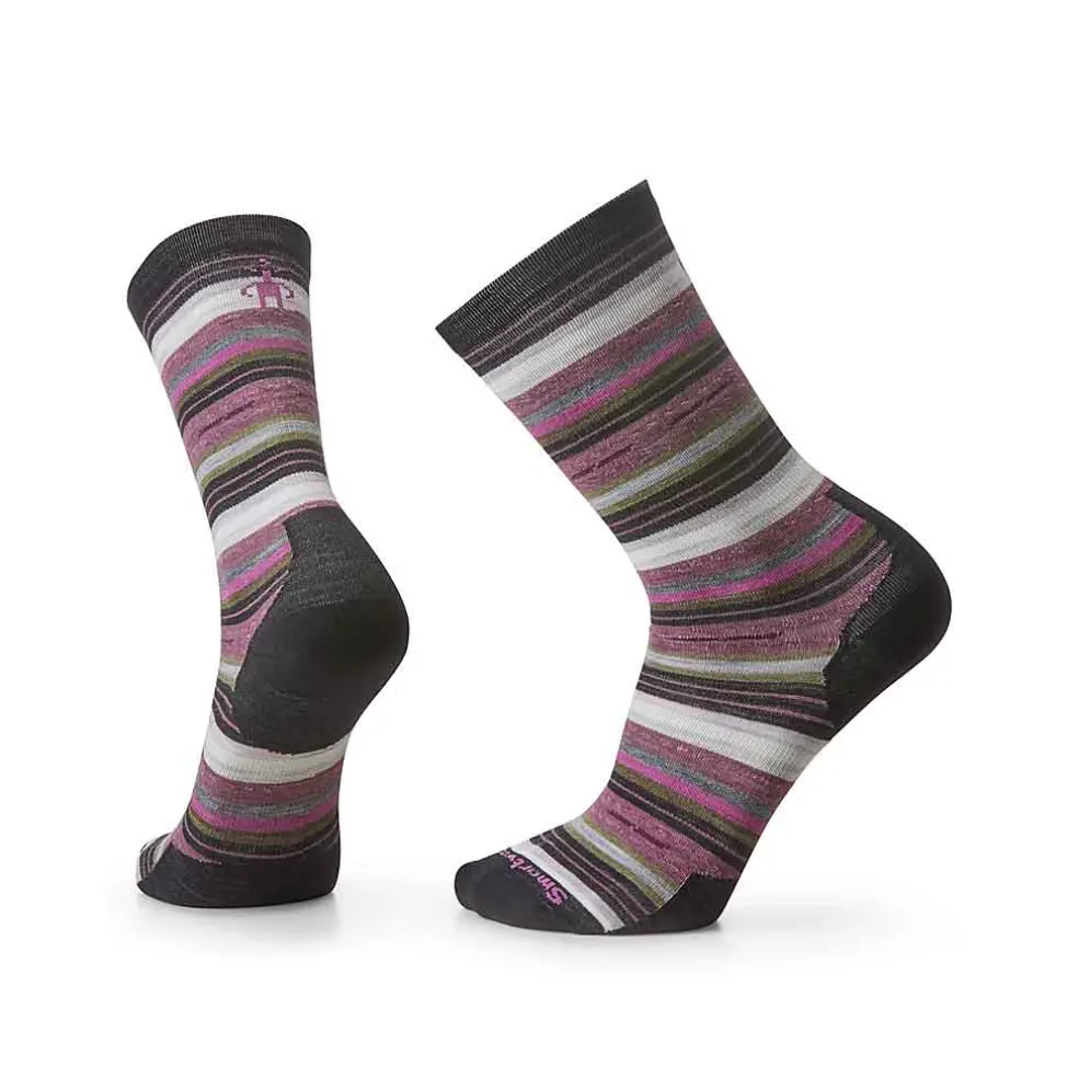 Smartwool Everyday Margarita Crew Socks - Black