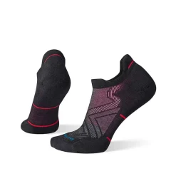 Smartwool Womens Run Targeted Cushion Ankle Sock - Black
