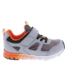 Tsukihoshi Streak Sneaker Youth - Gray/Orange