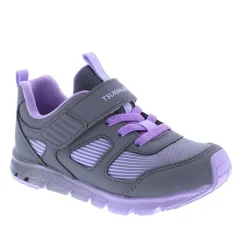 Tsukihoshi Streak Sneaker Child - Ash/Purple