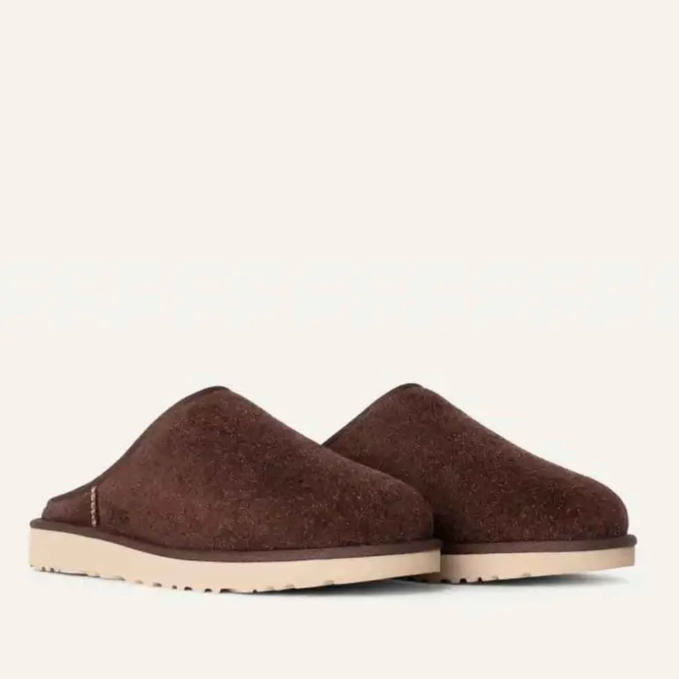 UGG Classic Slip-On Shaggy Suede - Burnt Cedar