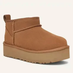 UGG Kids Classic Ultra Mini Platform - Chestnut
