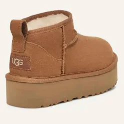 UGG Kids Classic Ultra Mini Platform - Chestnut