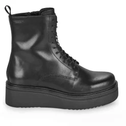 Vagabond Shoemakers Tara Lace Up Boot - Black