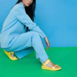 Woden Line Fruit Sandal - Yellow