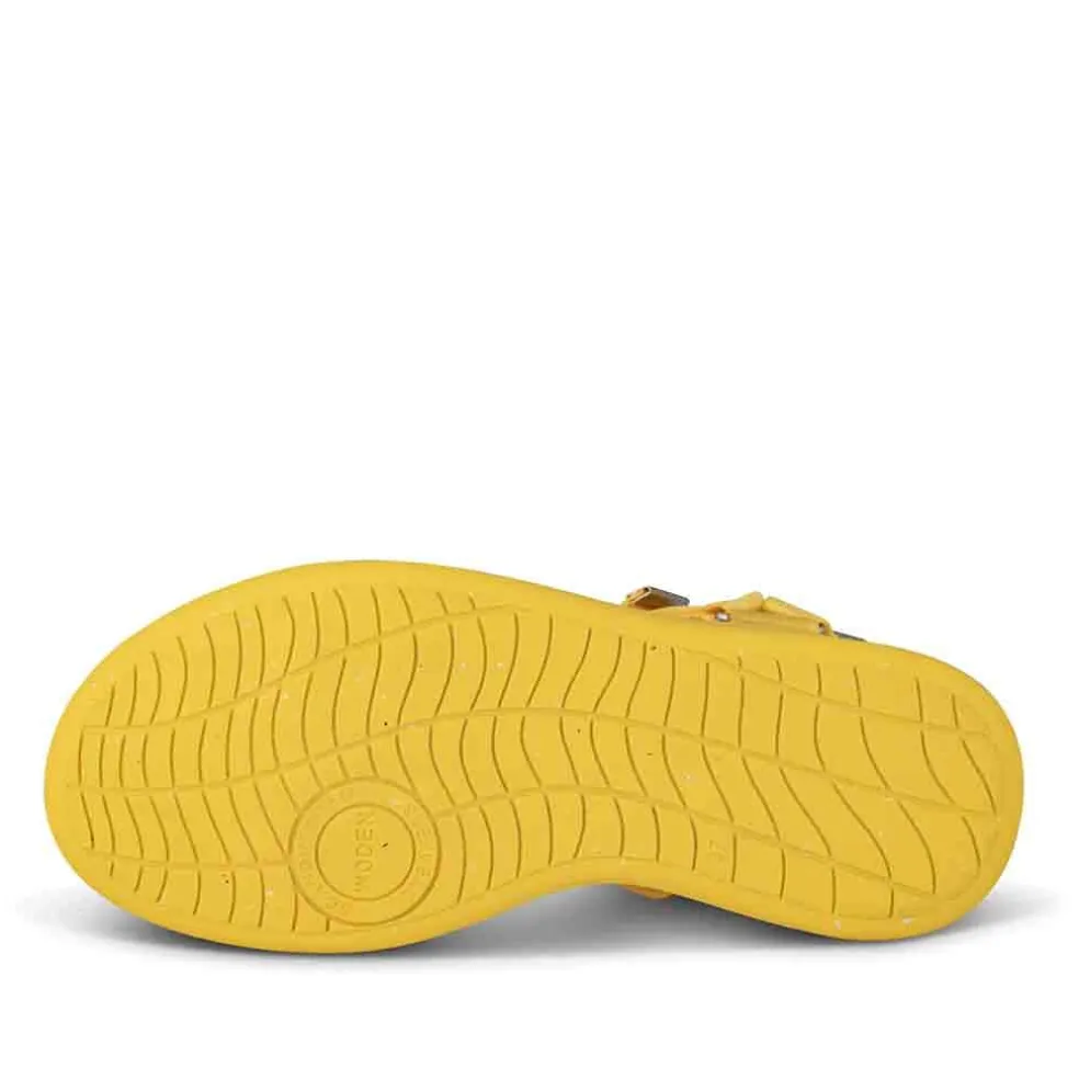 Woden Line Fruit Sandal - Yellow