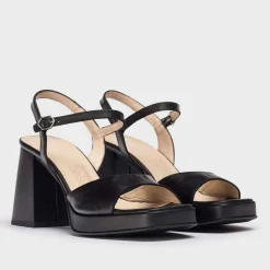 Wonders Beatle High Heel - Black