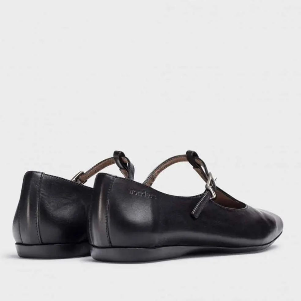 Wonders Gabriela Flat - Black
