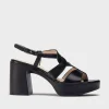 Wonders Iseo Platform Heel Sandal