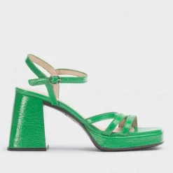 Wonders Love Strappy Heel - Jade