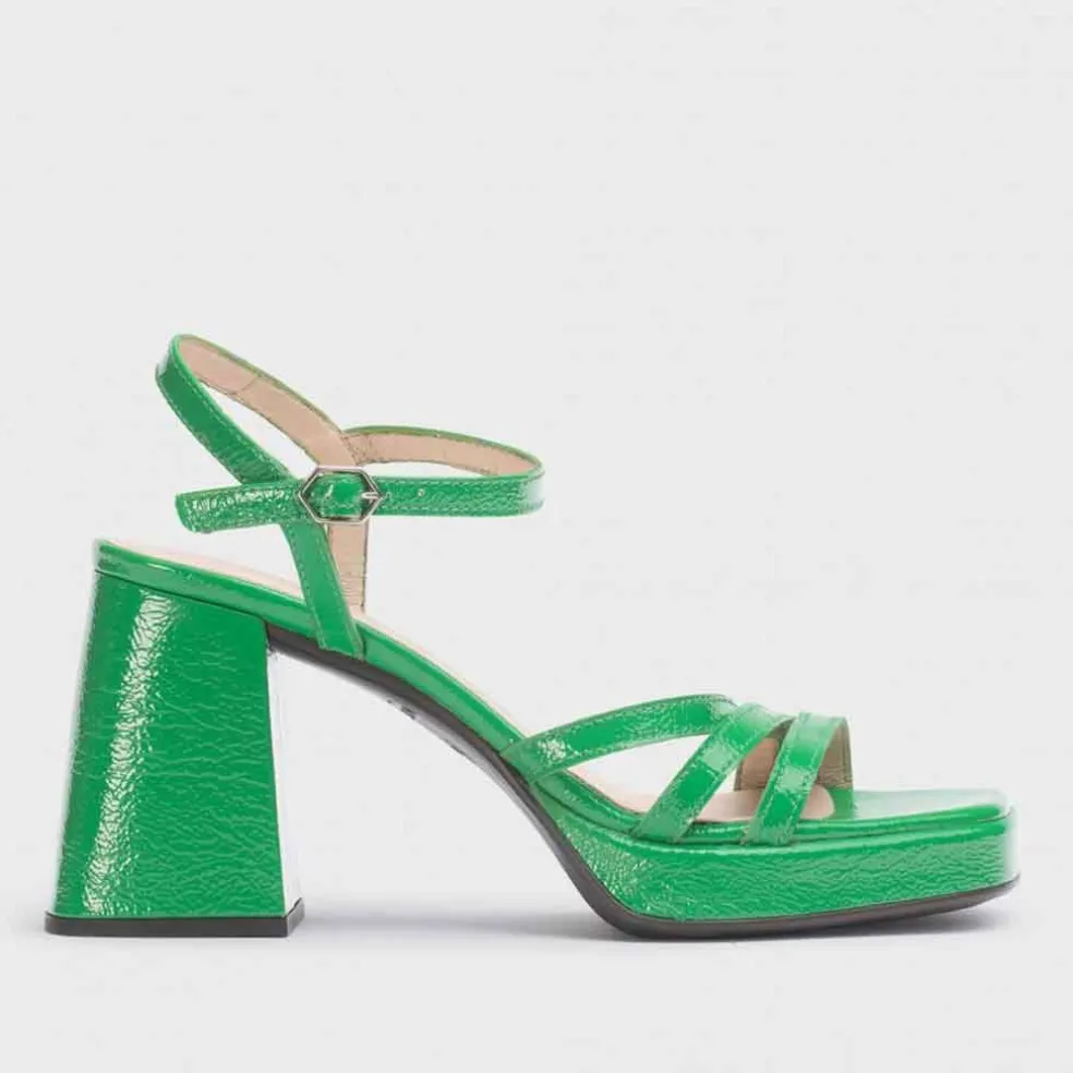 Wonders Love Strappy Heel - Jade