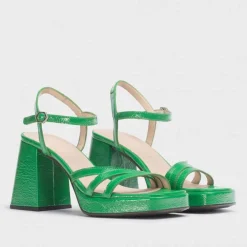 Wonders Love Strappy Heel - Jade