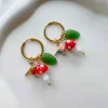 Yellow Dots Studio - Birds and Mushrooms Earrings